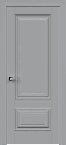 Дверь Делт-2 эмаль серая, глухая