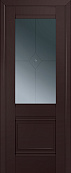 Схожие товары - Дверь ProfilDoors 2U темно-коричневый матовый, стекло графит узор 1