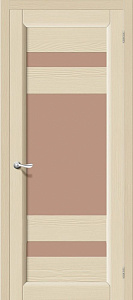 Недавно просмотренные - Дверь Vi Lario массив сосны Леон2 ваниль, стекло сатинато бронзовое