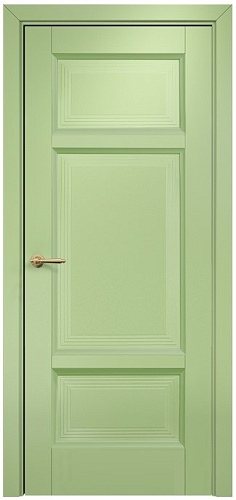 Дверь Оникс Тоскана 4 эмаль фисташковая, глухая