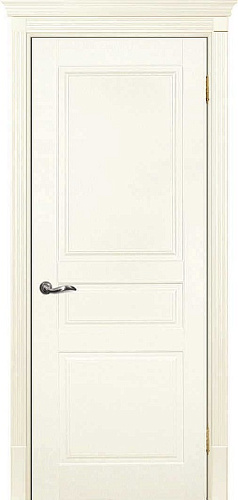 Дверь Текона эмаль Smalta 01 слоновая кость RAL 1013, глухая