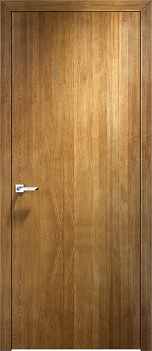 Дверь ПМЦ Design массив дуба Д 66 вертикальный 5%орех, глухая
