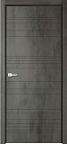 Дверь V Лоярд эмалит Севилья 20 бетон темный, глухая
