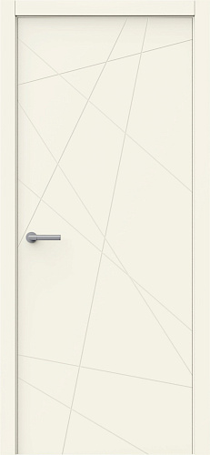 Дверь V Вектор эмаль лайтбеж, глухая