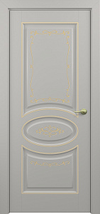 Недавно просмотренные - Дверь Z Provans Т1 decor эмаль Grey patina Gold, глухая