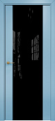 Схожие товары - Дверь Оникс Престиж эмаль голубая, триплекс черный