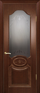 Недавно просмотренные - Дверь Текона шпон Мулино 04 орех темный, наливной витраж 1 бронза
