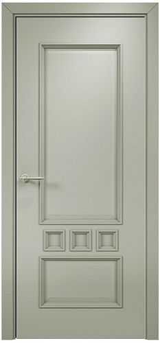 Дверь Оникс Амстердам эмаль RAL 7038, глухая