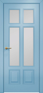 Недавно просмотренные - Дверь Оникс Гранд фрезерованная эмаль голубая по МДФ, сатинат бронза