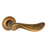 Межкомнатная ручка Punto FLOR TL CF-17 кофе