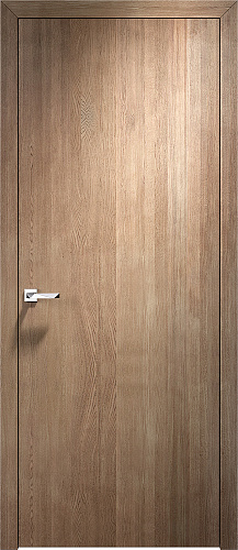 Дверь ПМЦ Design массив дуба Д 66 вертикальный пергамент, глухая