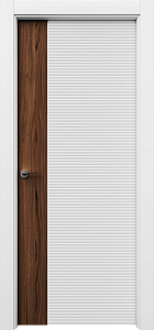 Недавно просмотренные - Дверь Неом-Ф2 эмаль белая, шпон орех американский, глухая