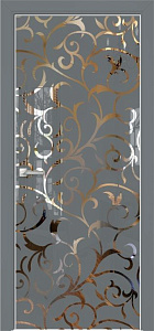 Недавно просмотренные - Дверь Оникс Арт, лакобель серый RAL 7040, зеркало №7