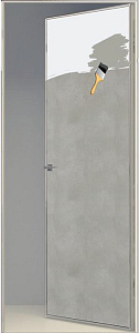 Недавно просмотренные - Дверь скрытая под покраску ИУ2, 2,4 м, кромка AL, revers, 59 мм