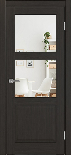 Дверь Эко 630.221 ОФ3 венге, зеркало