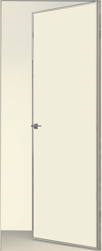 Дверь скрытая ИУ-42 AL с 4-х сторон, эмаль белый жемчуг, revers 2,01 м