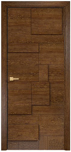 Дверь Оникс Лофт Берлин каштан, глухая