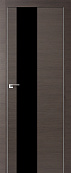 Схожие товары - Дверь ProfilDoors 5Z грей кроскут, стекло черный лак, алюминиевая кромка хром с 2-х сторон