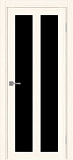 Дверь Эко 521.22 ясень светлый, lacobel черный