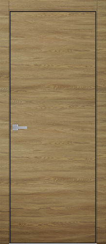 Дверь ДР Tamburat 4101 мадейра AL кромка черная, глухая