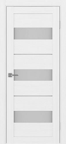 Дверь Эко 526.122 белый лед, сатинат