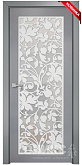 Схожие товары - Дверь Оникс Сорбонна эмаль серая RAL 7038, триплекс с решеткой №6