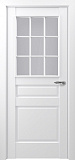 Дверь Z Ампир АК Тип S экошпон белый, английская решетка
