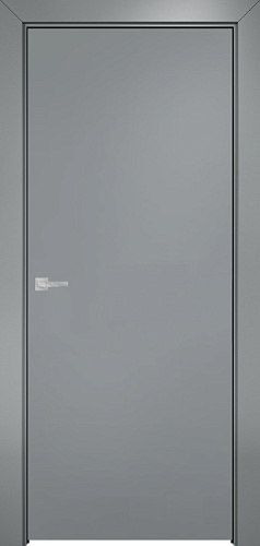 Дверь Оникс Гладкая эмаль RAL 7040, глухая