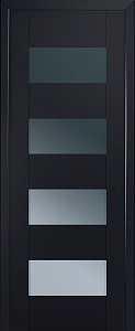 Недавно просмотренные - Дверь ProfilDoors 46U черный матовый, стекло графит