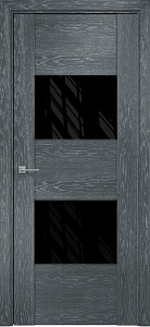 Недавно просмотренные - Дверь Оникс Парма седой дуб, глухая лакобель RAL 9005