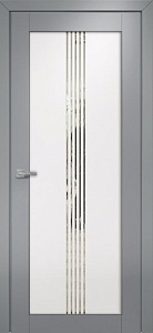 Недавно просмотренные - Дверь Оникс Контур эмаль RAL 7040 по МДФ/эмаль белая по МДФ, глухая