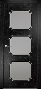 Недавно просмотренные - Дверь Оникс Валенсия эмаль черная патина серебро, сатинат графит