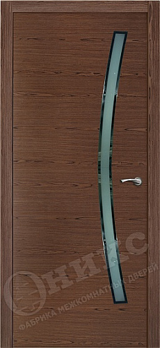 Дверь Оникс Порто орех тангентальный, сатинат