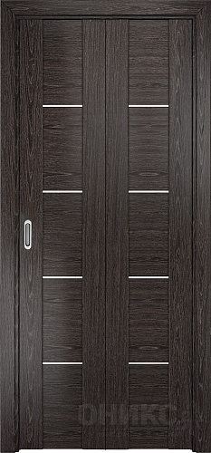 Дверь-книжка Оникс Парма абрикос тангентальный, глухая