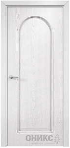 Недавно просмотренные - Дверь Оникс Арка-2 эмаль белая с серебряной патиной, глухая