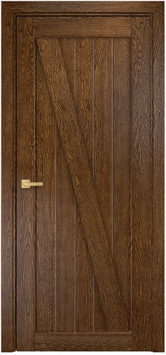 Дверь Оникс Лофт №3 каштан, глухая