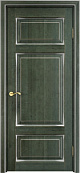 Схожие товары - Дверь Итальянская Легенда массив ольхи ОЛ55 зеленый с патиной серебро, глухая