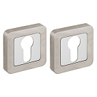 Недавно просмотренные - Накладка на цилиндр Fuaro ET XM SN/CP-3 матовый никель/хром