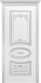 Недавно просмотренные - Дверь ИУ Эмаль Классика Ария В3 эмаль белая патина серебро, глухая