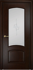 Недавно просмотренные - Дверь Оникс Прага палисандр, сатинат художественный Узор Эллипс
