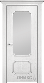 Недавно просмотренные - Дверь Оникс Палермо эмаль белая патина серебро, сатинат