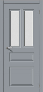 Недавно просмотренные - Дверь Квадро-5 эмаль RAL 7040, сатинат