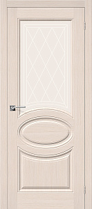 Недавно просмотренные - Дверь Браво Статус-21 беленый дуб Ф-20, сатинато белое художественное