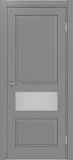 Дверь Эко 631.121 ОФ3 серый, сатинат