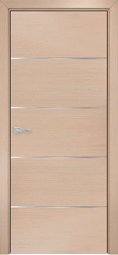 Дверь Оникс Трио беленый дуб, глухая