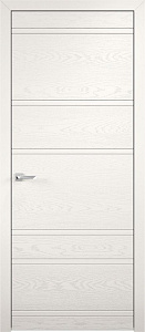 Недавно просмотренные - Дверь ПМЦ Design массив дуба Line белая эмаль, глухая
