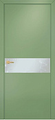 Схожие товары - Дверь Оникс Соло эмаль RAL 6021, глухая, стекло Lacobel белое матовое