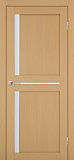 Дверь Эко 523.221 АПС ясень темный молдинг SC, сатинат