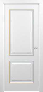 Недавно просмотренные - Дверь Z Venecia Т3 эмаль White patina Gold, глухая