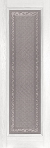 Недавно просмотренные - Дверь Ока массив дуба цельные ламели Аристократ №5 эмаль белая, стекло графит с наплавом